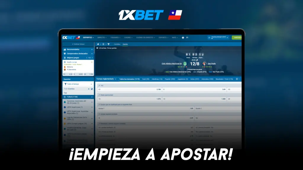 ¡Empieza a apostar!