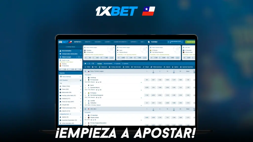 ¡Empieza a apostar!