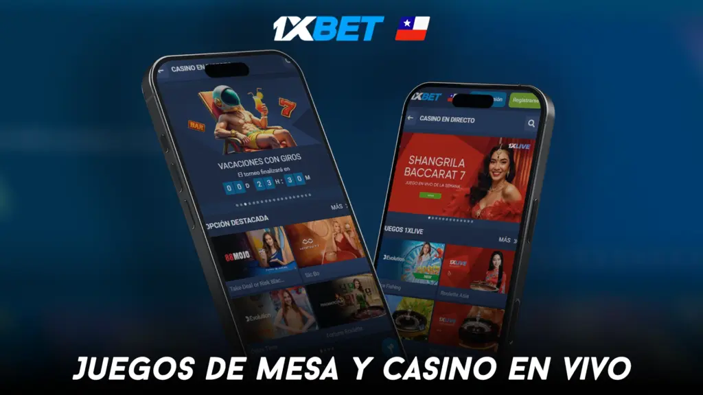 Juegos de mesa y casino en vivo