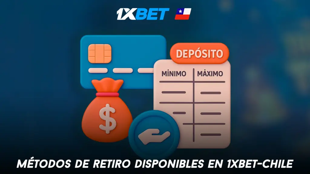 Métodos de retiro disponibles en 1xbet-Chile