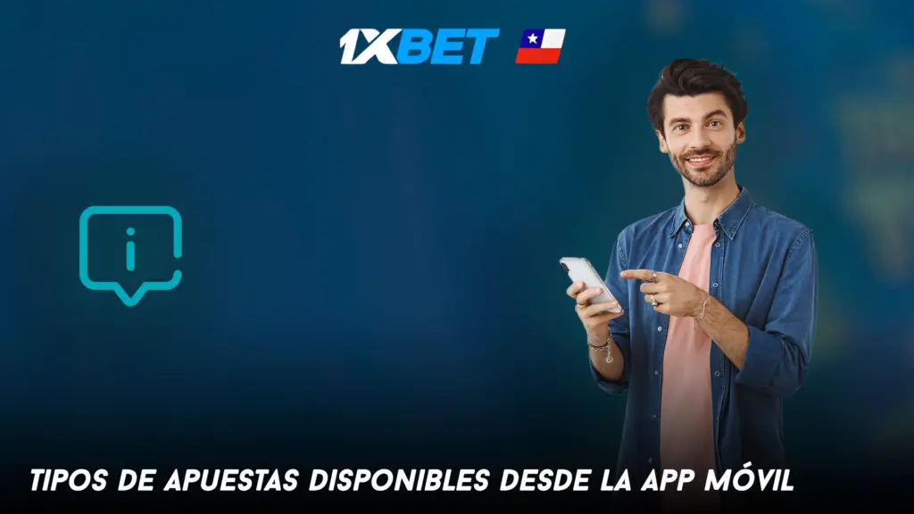 Tipos de apuestas disponibles desde la app móvil