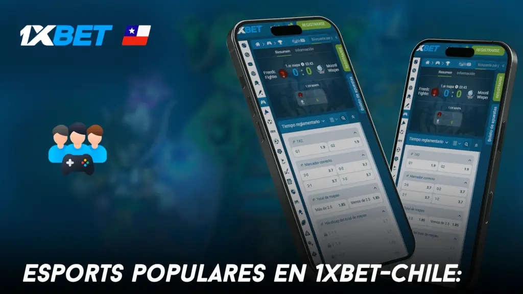 eSports populares en 1xbet-chile: